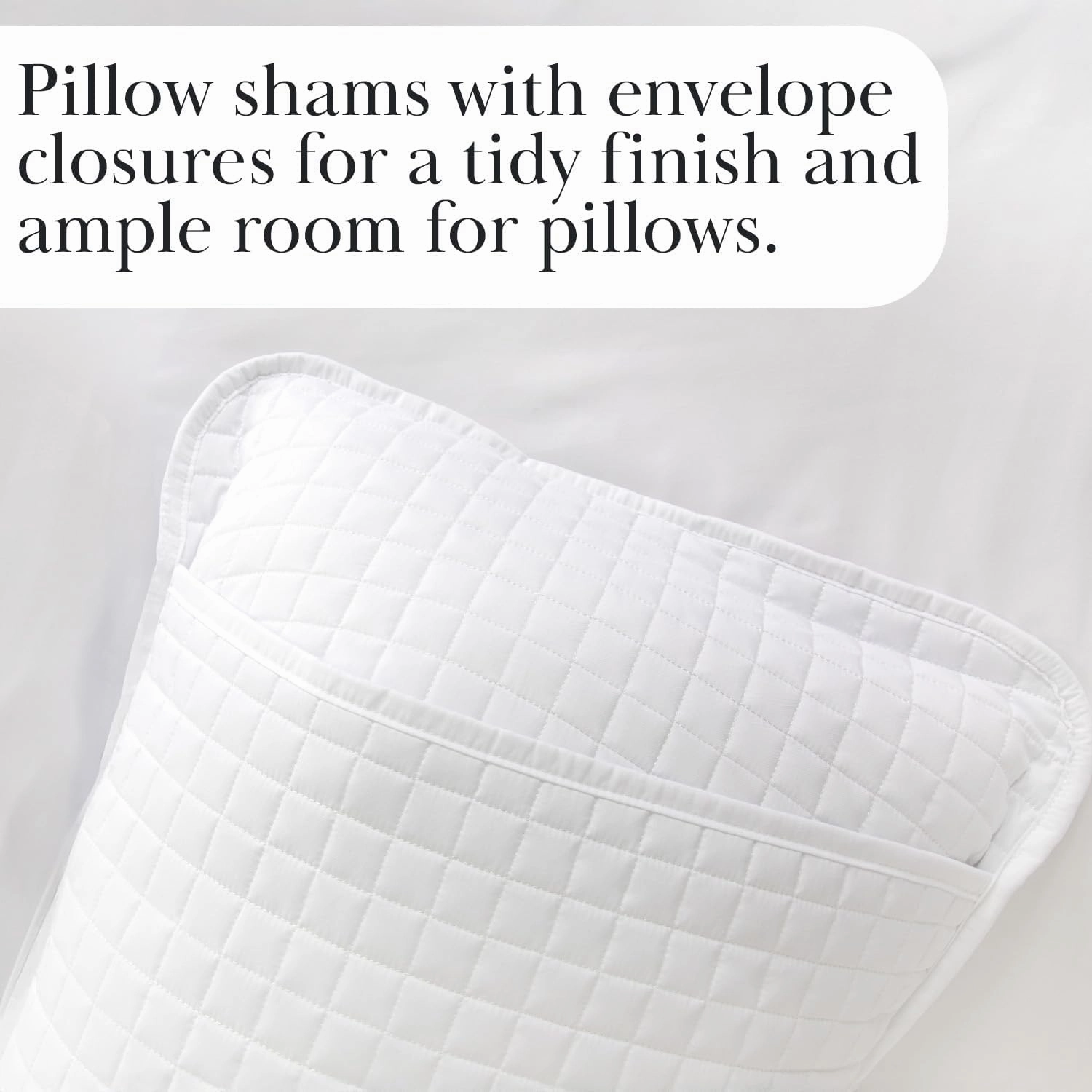 Southshore Fine Living, Inc. White Queen Quilt Bedding Set, Oversized Quilts Queen Size, Pet Hair Resistant Bedding, Coverlet Set with 2 Pillow Shams, Full Size Bedspread, Bright White