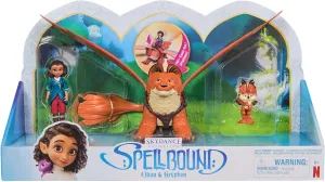 Spellbound, Ellian 3.5-inch Doll, Deluxe Gryphon & Cub Collectible Action Figures Pack, from The Netflix Movie, Kids Toys for Girls & Boys Ages 6 