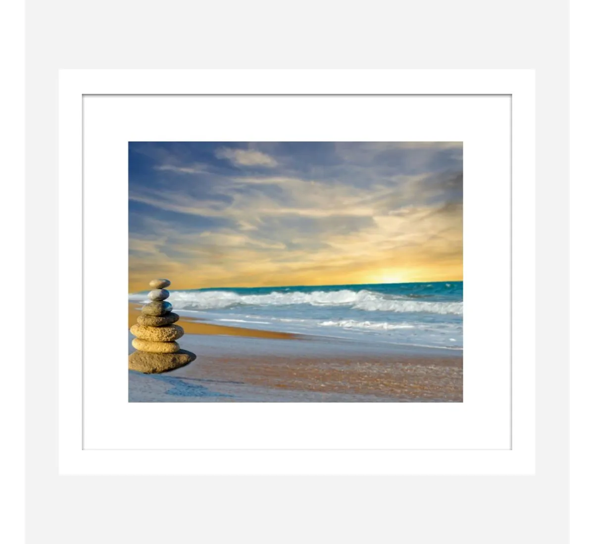Stacking Stones Painting