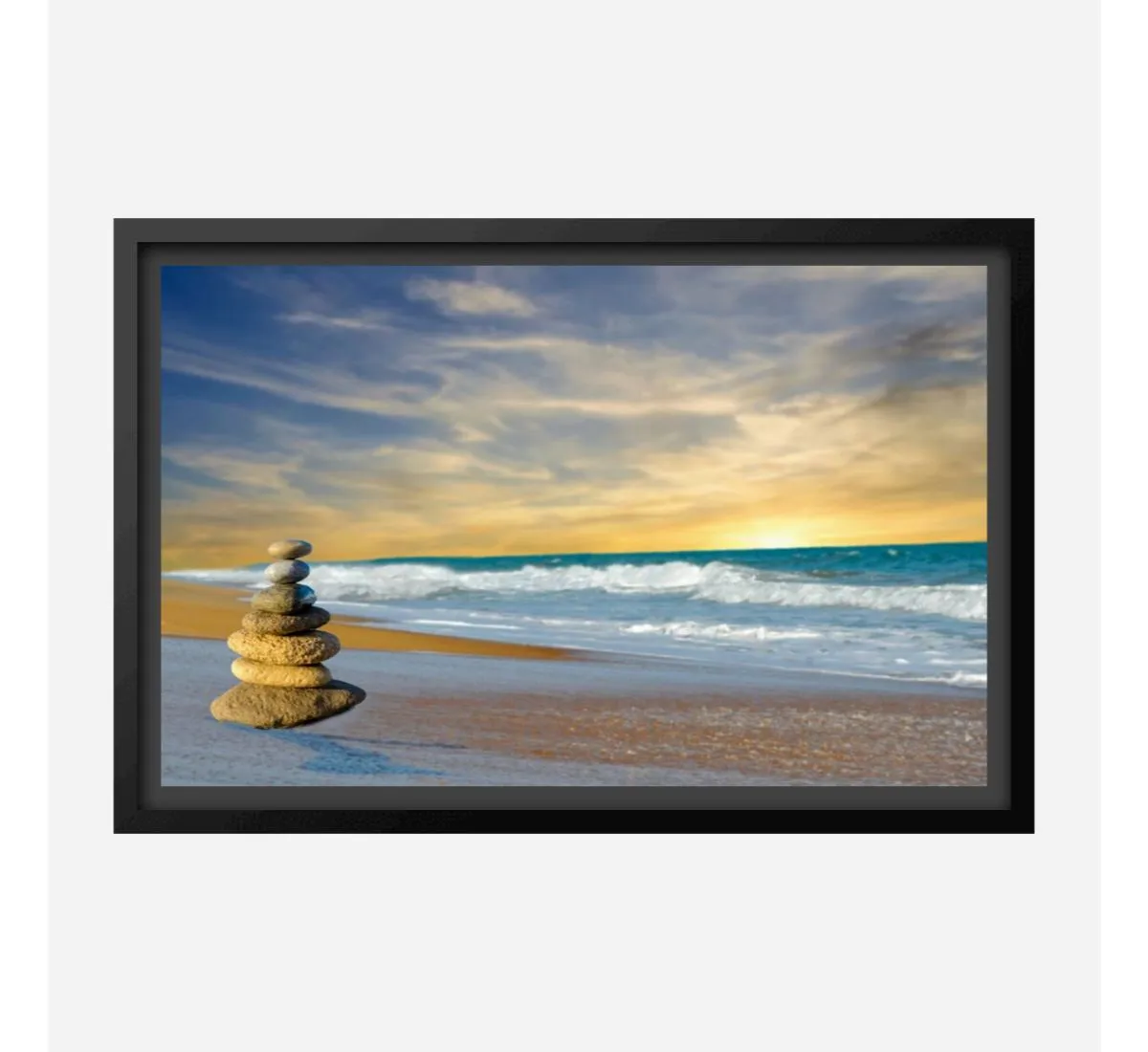 Stacking Stones Painting