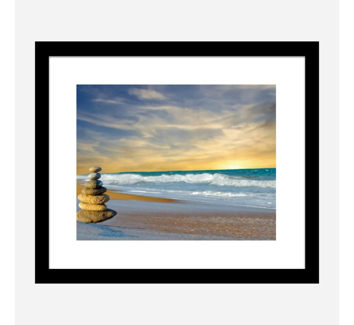 Stacking Stones Painting