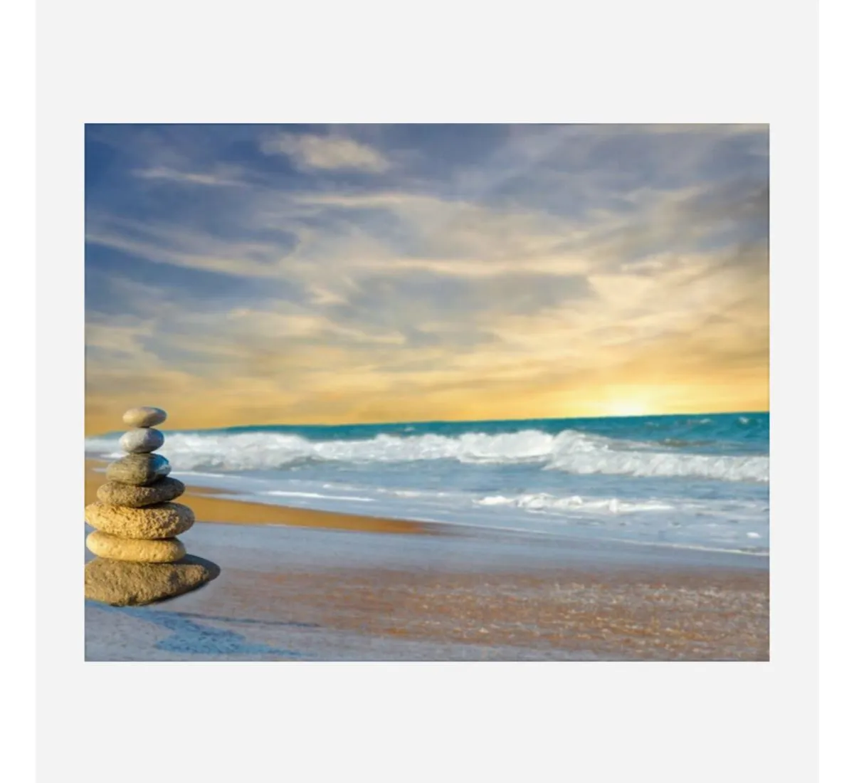 Stacking Stones Painting