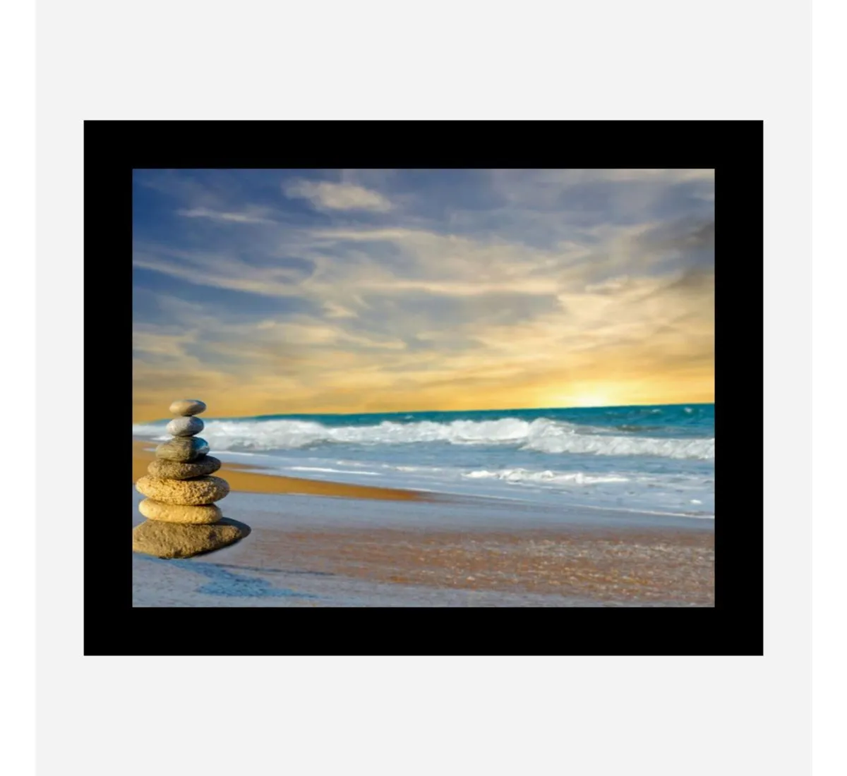 Stacking Stones Painting