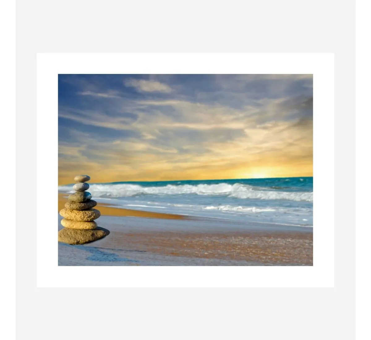 Stacking Stones Painting