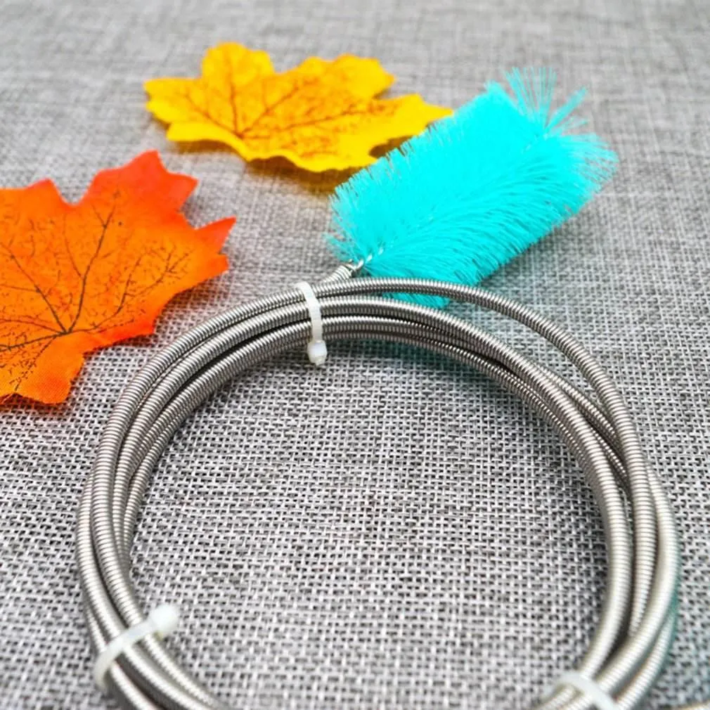 Stainless Steel Pipe Cleaner Brush - Flexible Durable Cleaning Tool
