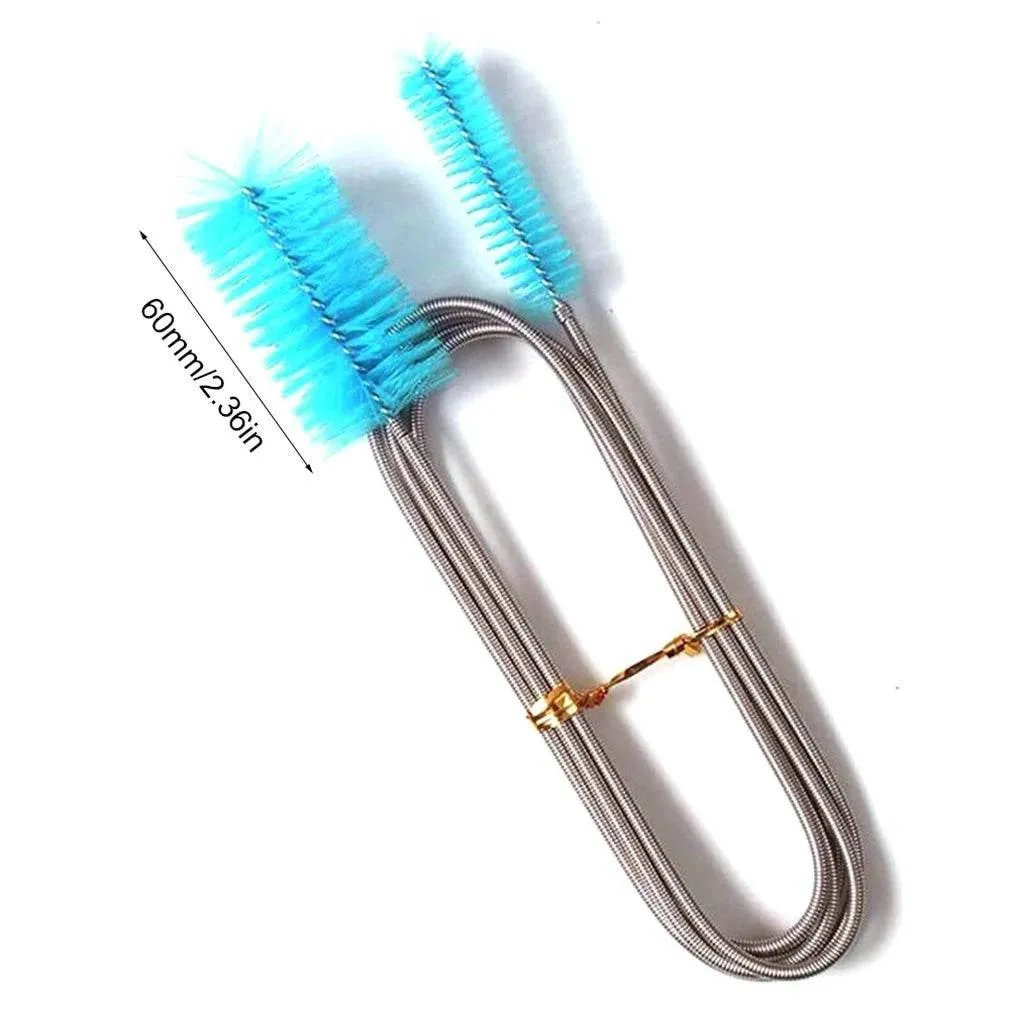 Stainless Steel Pipe Cleaner Brush - Flexible Durable Cleaning Tool