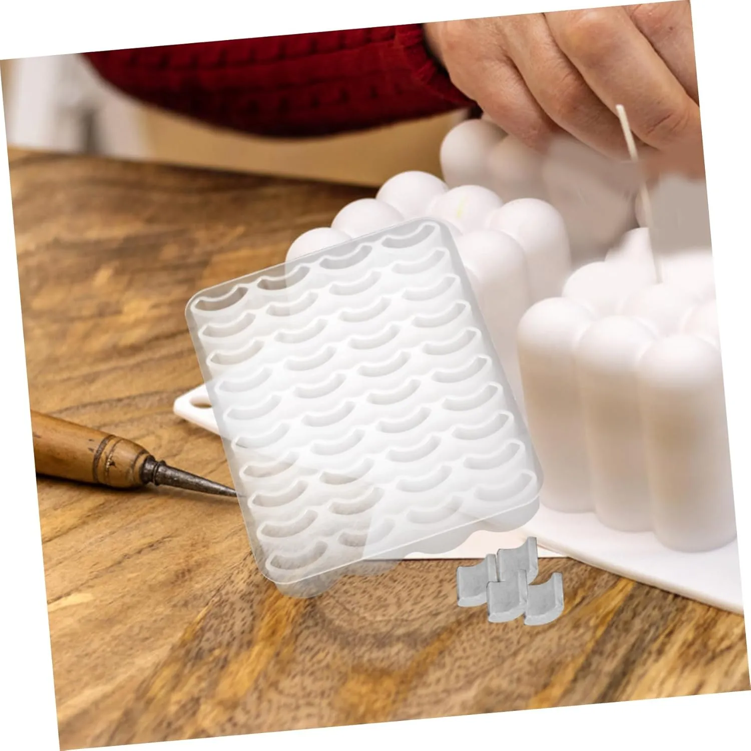 STOBOK 5sets Sand Table Roll Tile Mold for Miniature Landscape Crafting Creative Building Tool for Models for Imaginative Play and Decoration Develops Teenagers Creativity