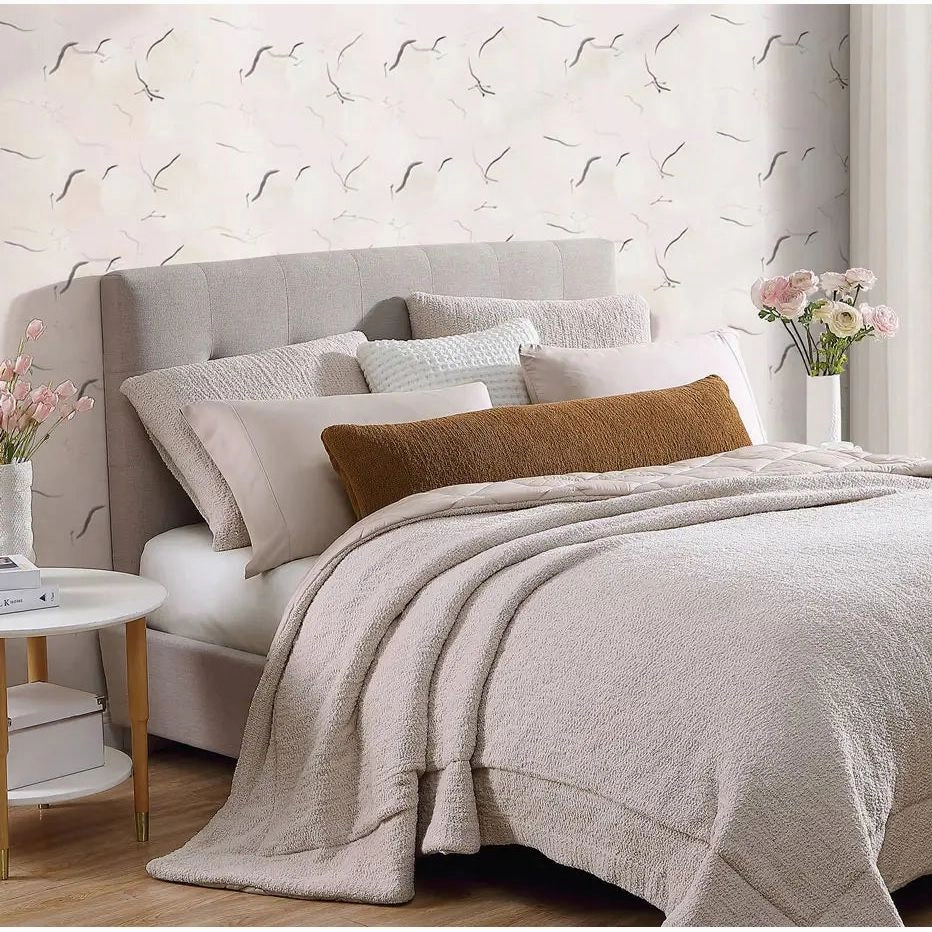 Sunday Citizen Blush Snug Pillow Sham Set King Shams Set of 2 37x20 Covers