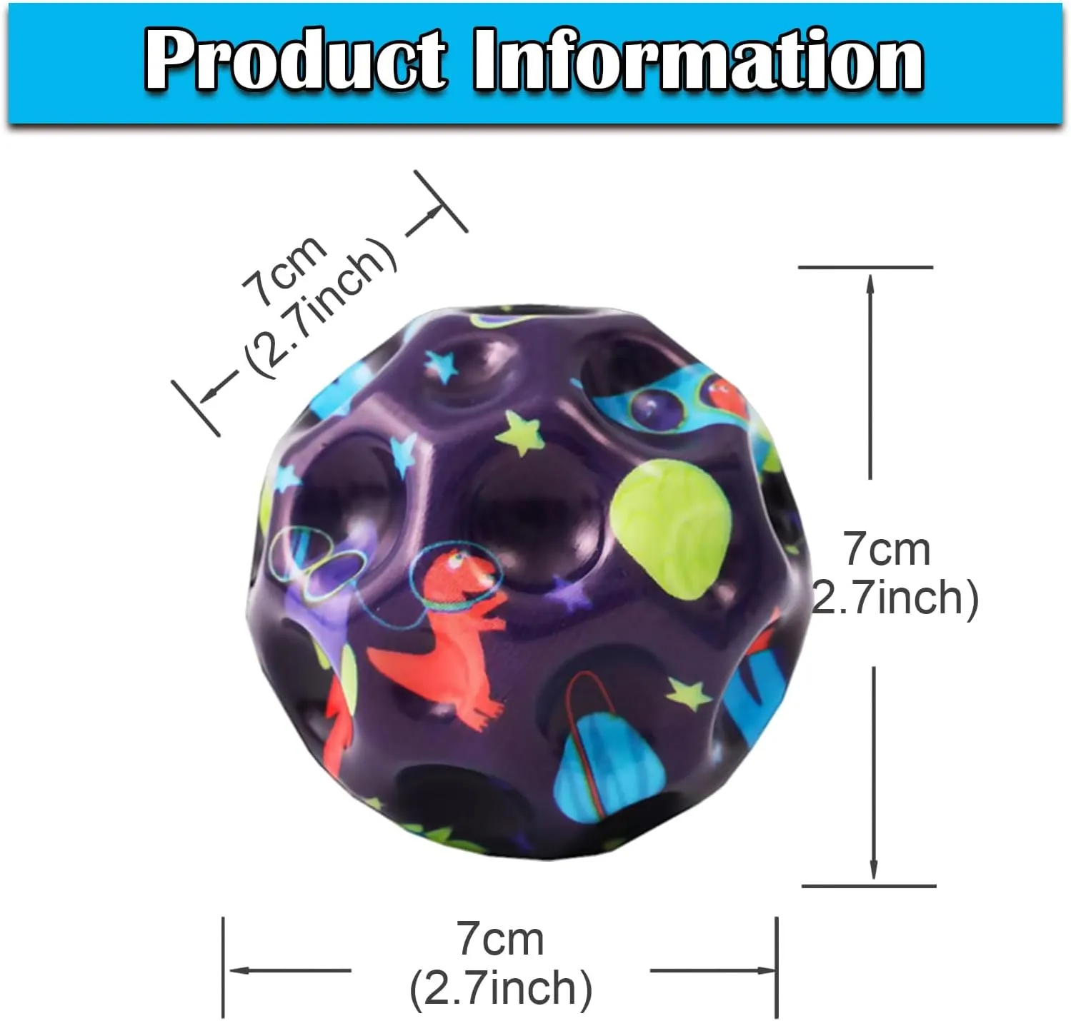 Super High Jumping Ball,Extreme High Bouncing Ball, Super High Bouncing Ball, Children's Sensory Ball, Athlete Training Ball