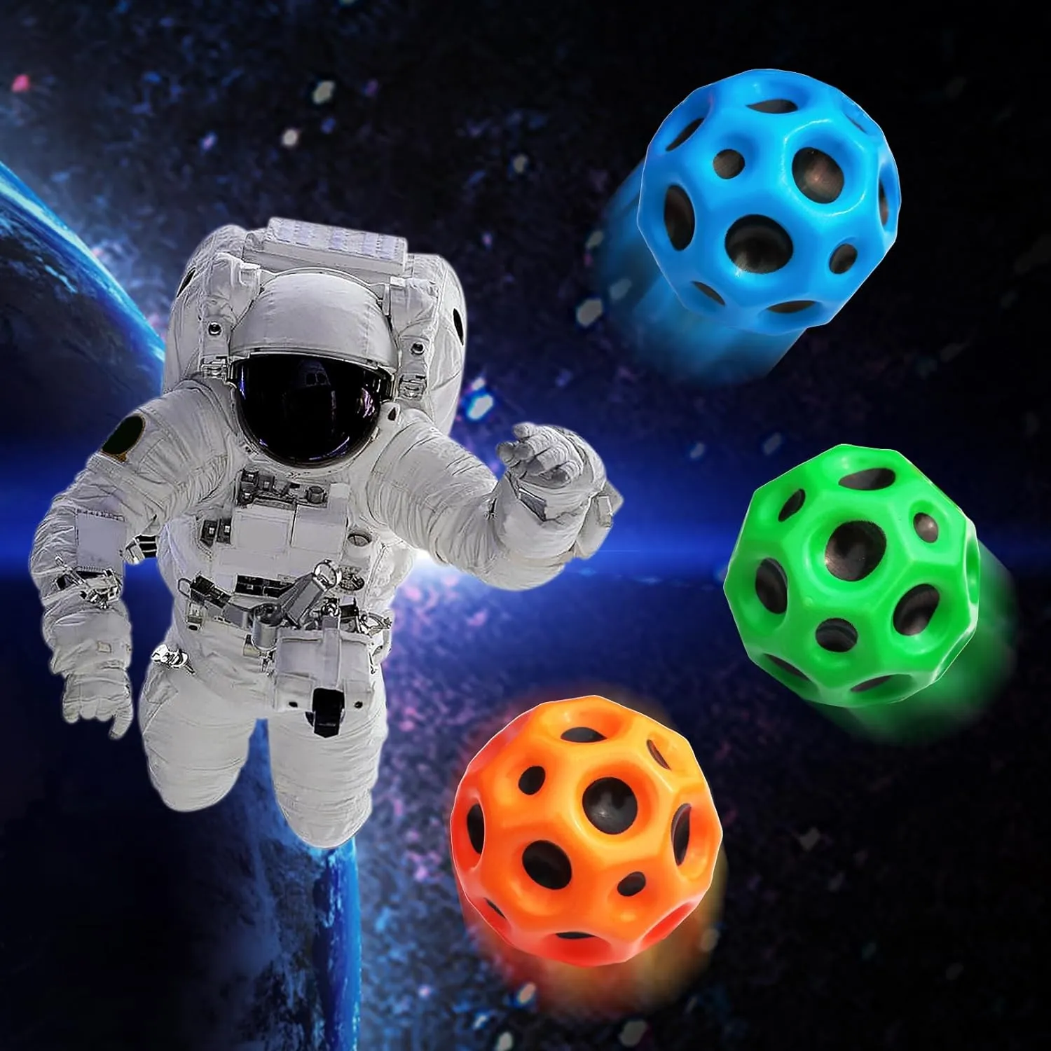 Super High Jumping Ball,Extreme High Bouncing Ball, Super High Bouncing Ball, Children's Sensory Ball, Athlete Training Ball