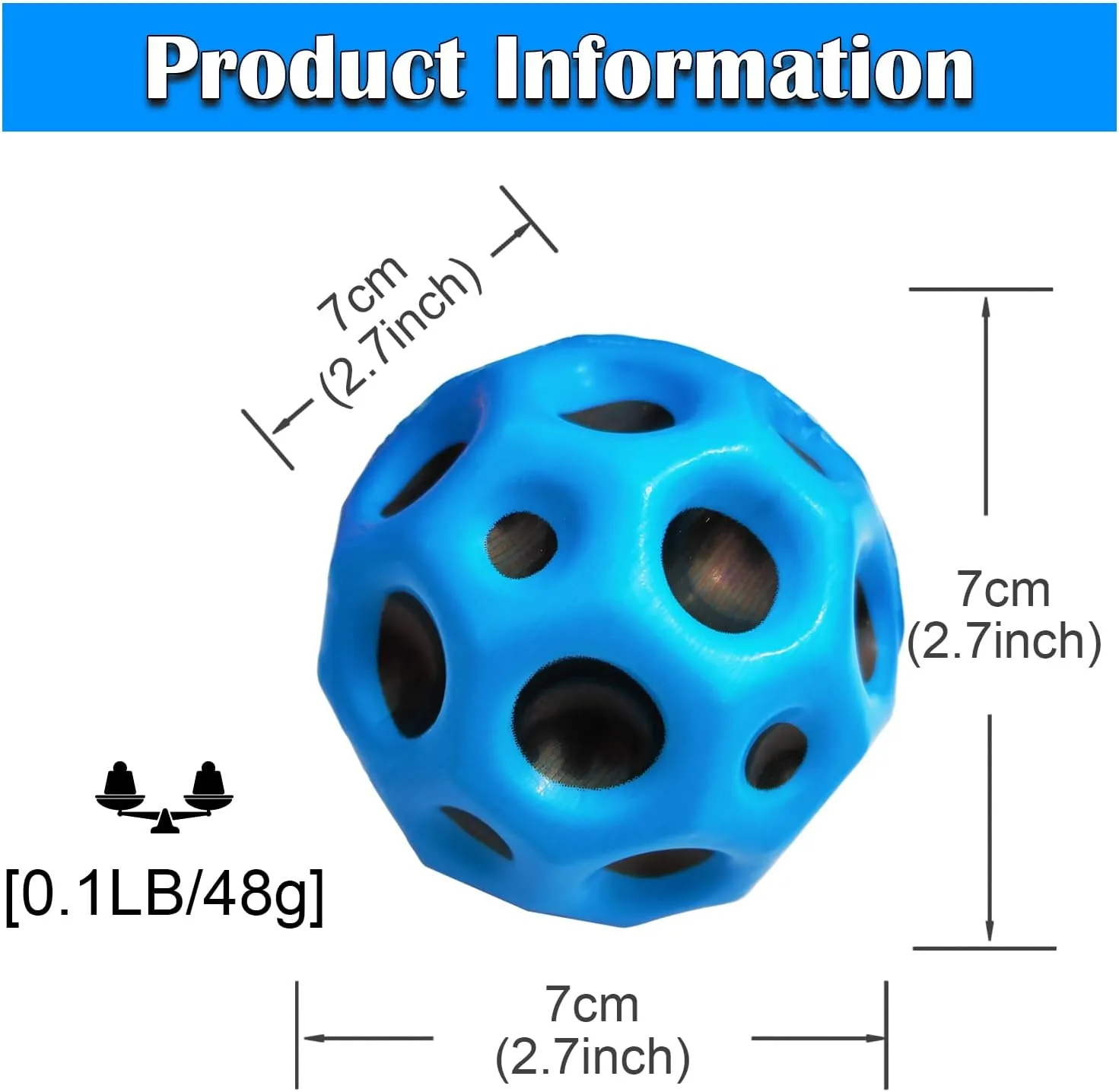 Super High Jumping Ball,Extreme High Bouncing Ball, Super High Bouncing Ball, Children's Sensory Ball, Athlete Training Ball
