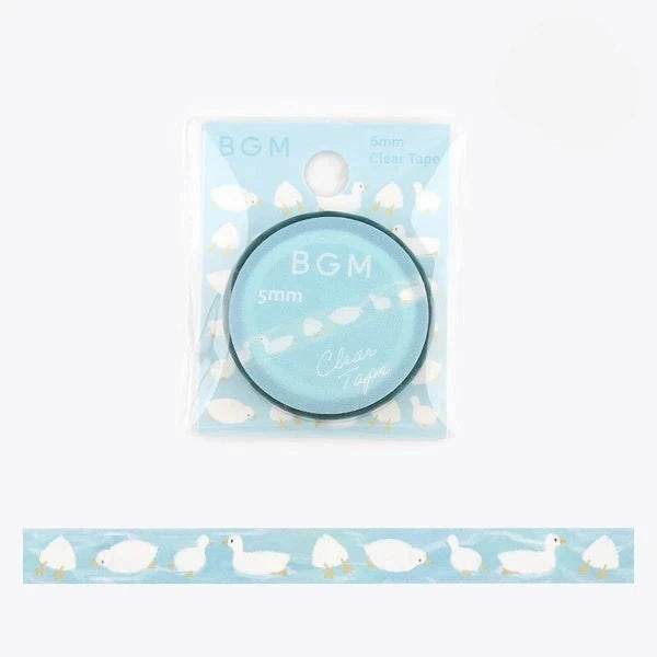 Swimming Duck thin washi tape