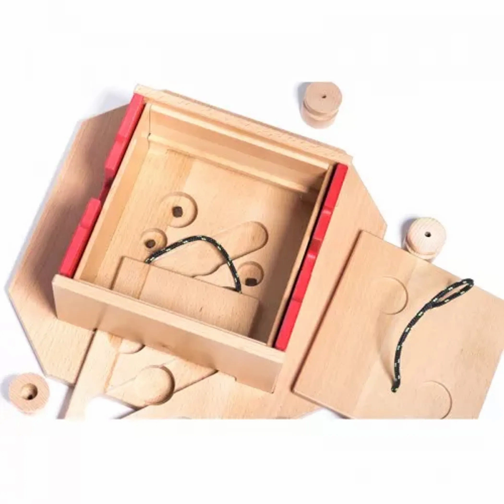 Swiss Qube Interactive Dog Puzzle – 3D Brain Game & Treat Dispenser for Medium & Large Breeds