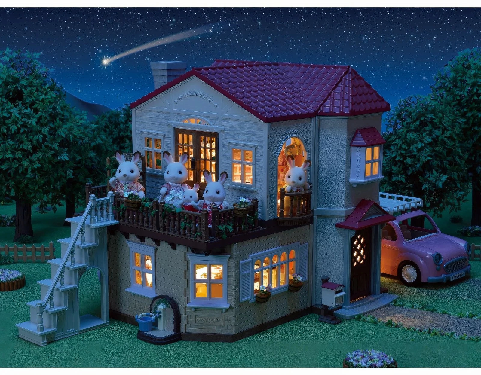 Sylvanian Families Red Roof Home Secret Attic