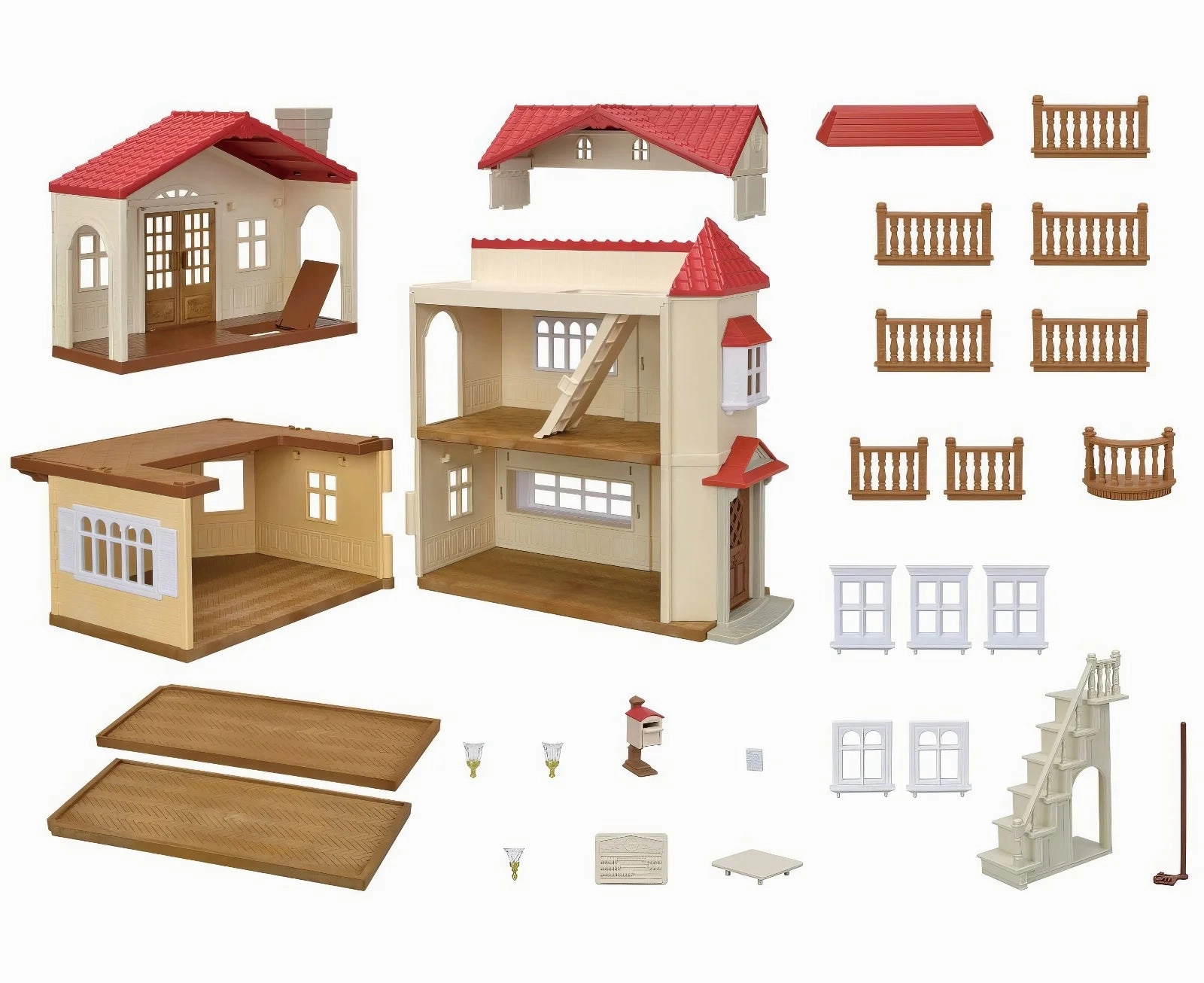 Sylvanian Families Red Roof Home Secret Attic