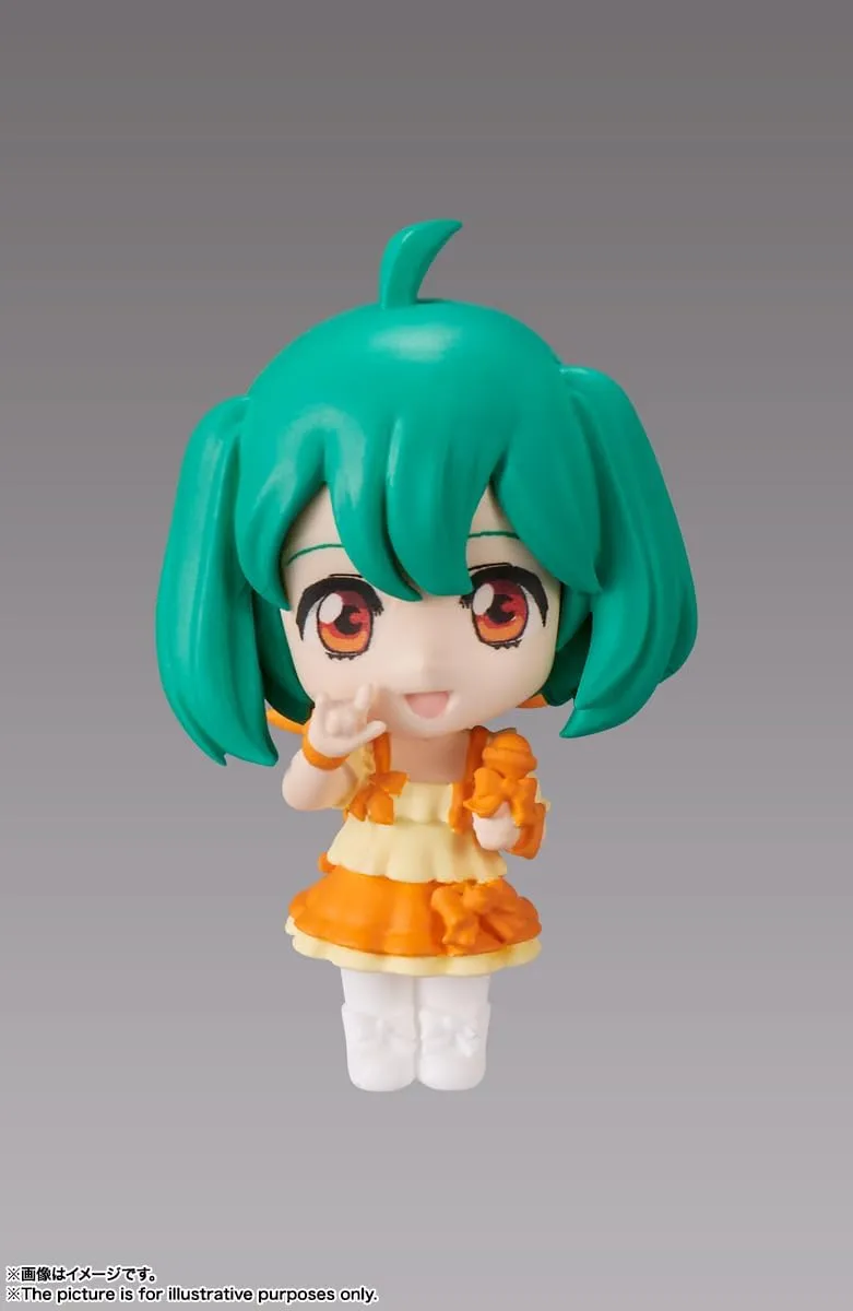Tamashii Nations - Macross Frontier - VF-25G Messiah Valkyrie (Michael Use) with Ranka, Bandai Spirits Tiny Session Figure