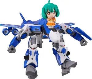 Tamashii Nations - Macross Frontier - VF-25G Messiah Valkyrie (Michael Use) with Ranka, Bandai Spirits Tiny Session Figure