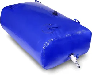 TCHAU Bucket Collapsible Bladder Tanks Soft Drought-Resistant Bag with Faucet for Camping Hiking Rain Barrel Emergency Water Storage Emergency Water Storage