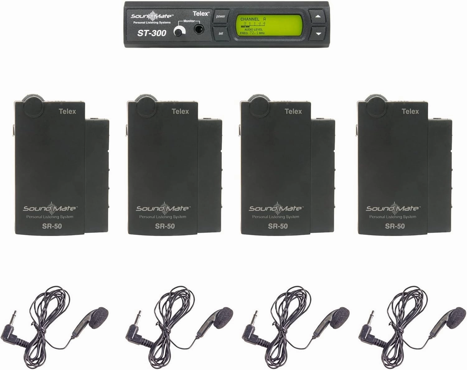 Telex SM-2 SoundMate Personal Listening System (Ch K 75.6 MHz)