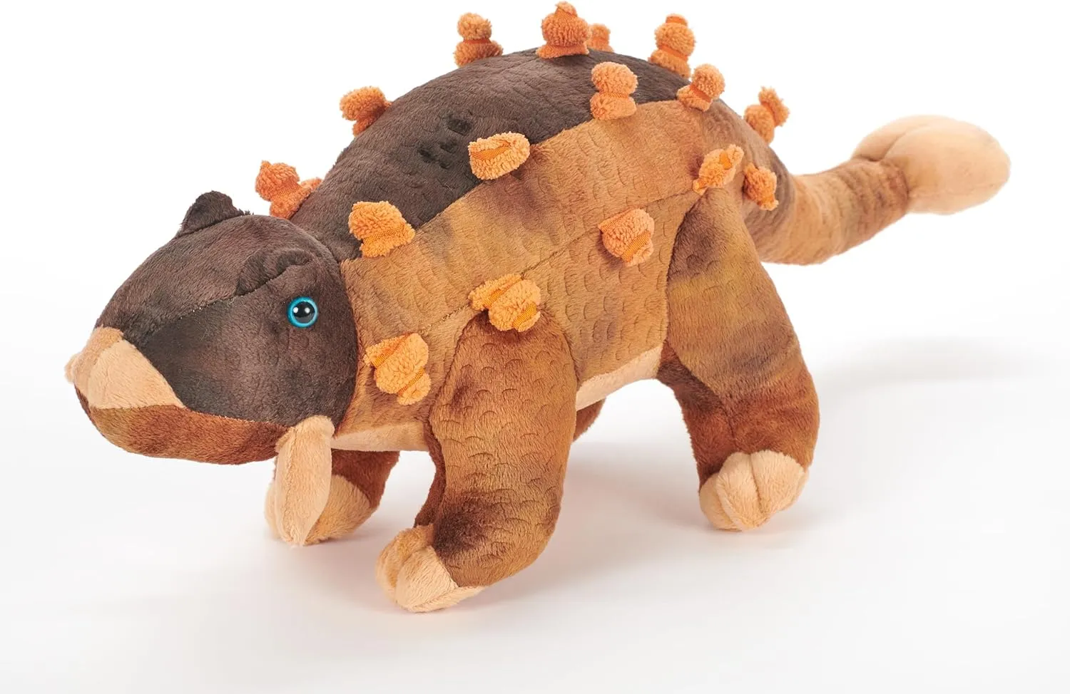 The Petting Zoo Ankylosaurus Stuffed Animal Plushie, Dinosaur Animals, ZOOLOGEE Dinosaur Plush Toy 18 inches