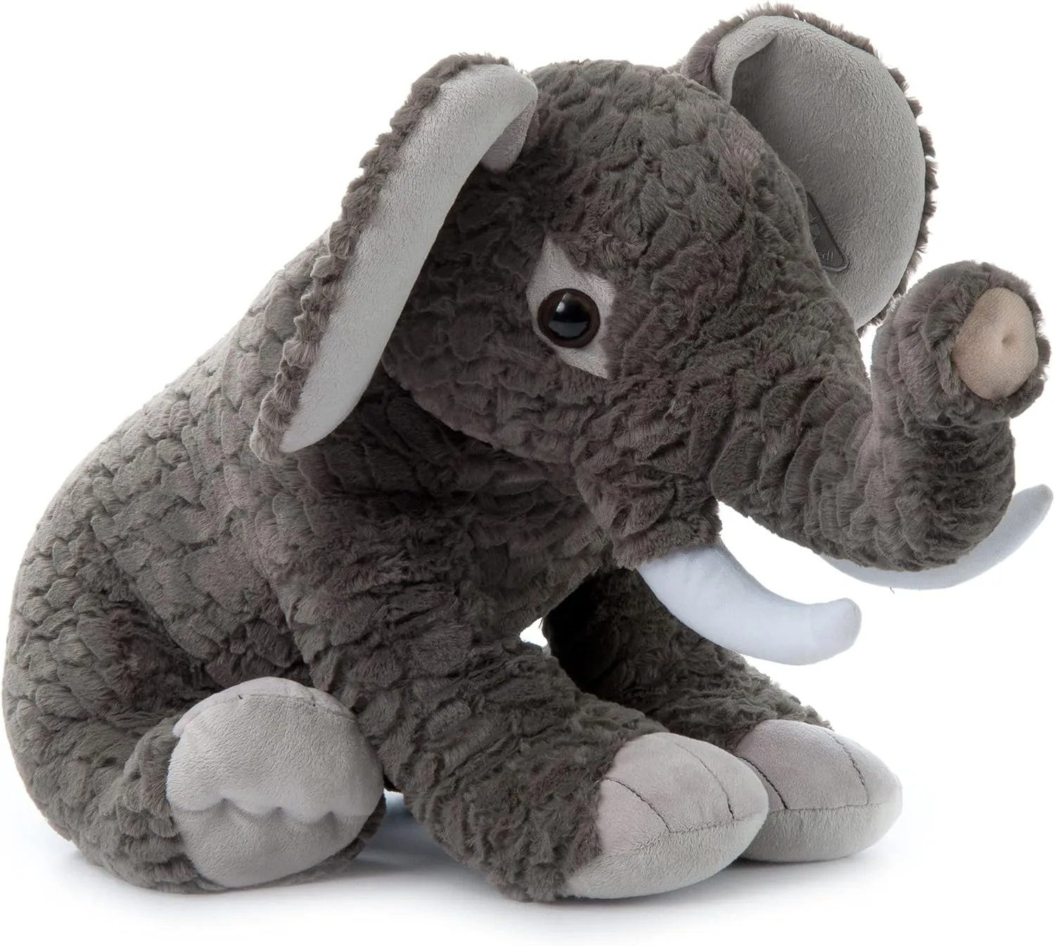 The Petting Zoo Elephant Stuffed Animal, Gifts for Kids, Wild Onez Zoo Animals, Jumbo Elephant Plush Toy 20 inches