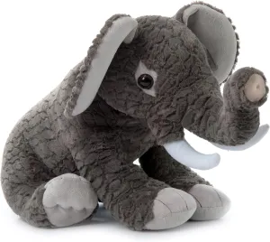 The Petting Zoo Elephant Stuffed Animal, Gifts for Kids, Wild Onez Zoo Animals, Jumbo Elephant Plush Toy 20 inches