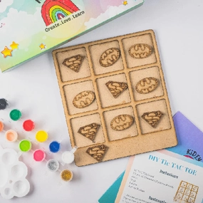 Tic Tac Toe DIY Superman vs Batman