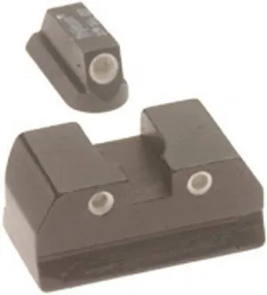 Trijicon 3 Dot Night Sight Set for CZ 75 with Dovetail Front