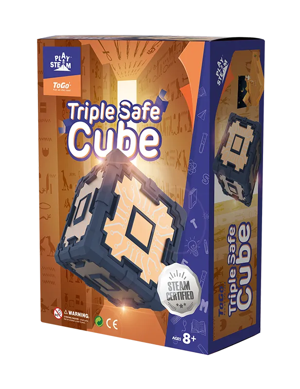 Triple Safe Cube - Secret Object Box