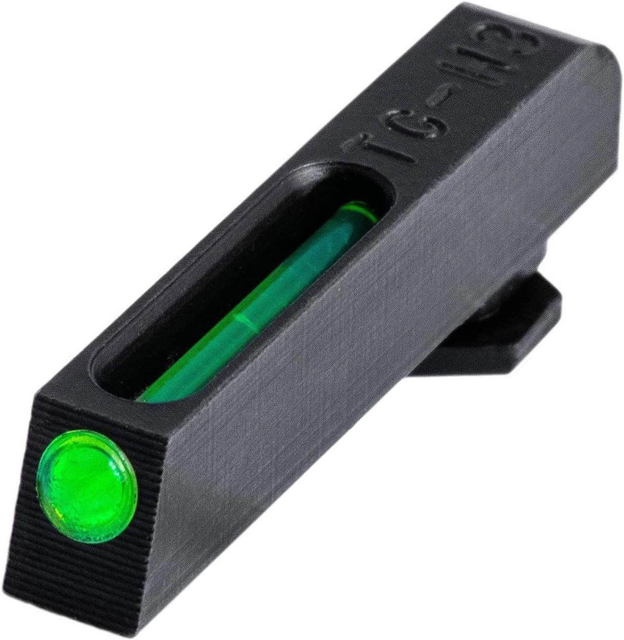 TRUGLO TFO Tritium & Fiber-Optic Handgun Sight | Snag-Resistant Front & Rear Bright Night Sights, Compatible with Glock Handguns