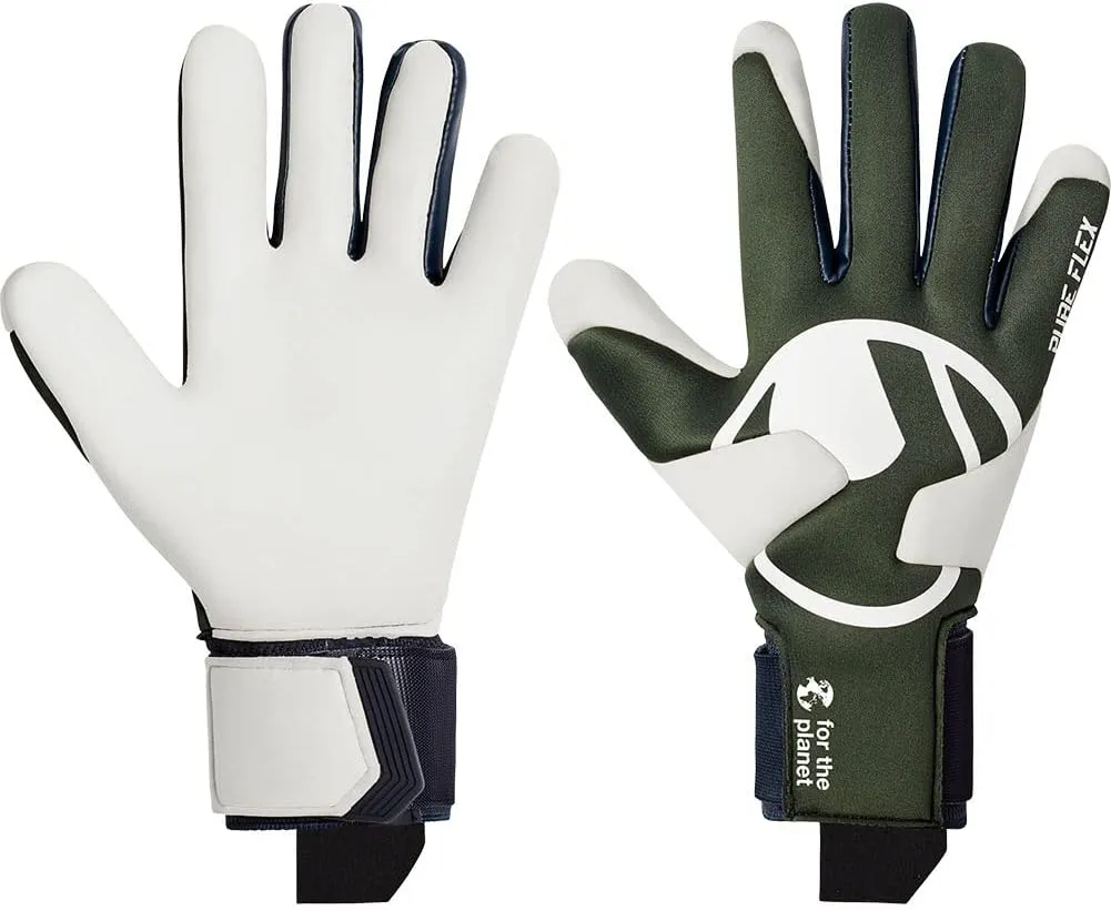 Uhlsport Speed Contact Earth Pure Flex Goalkeeper Gloves Size 8 Olive