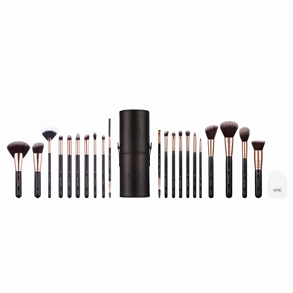 Ultimate Makeup Brush Collection - Rose Gold Edition