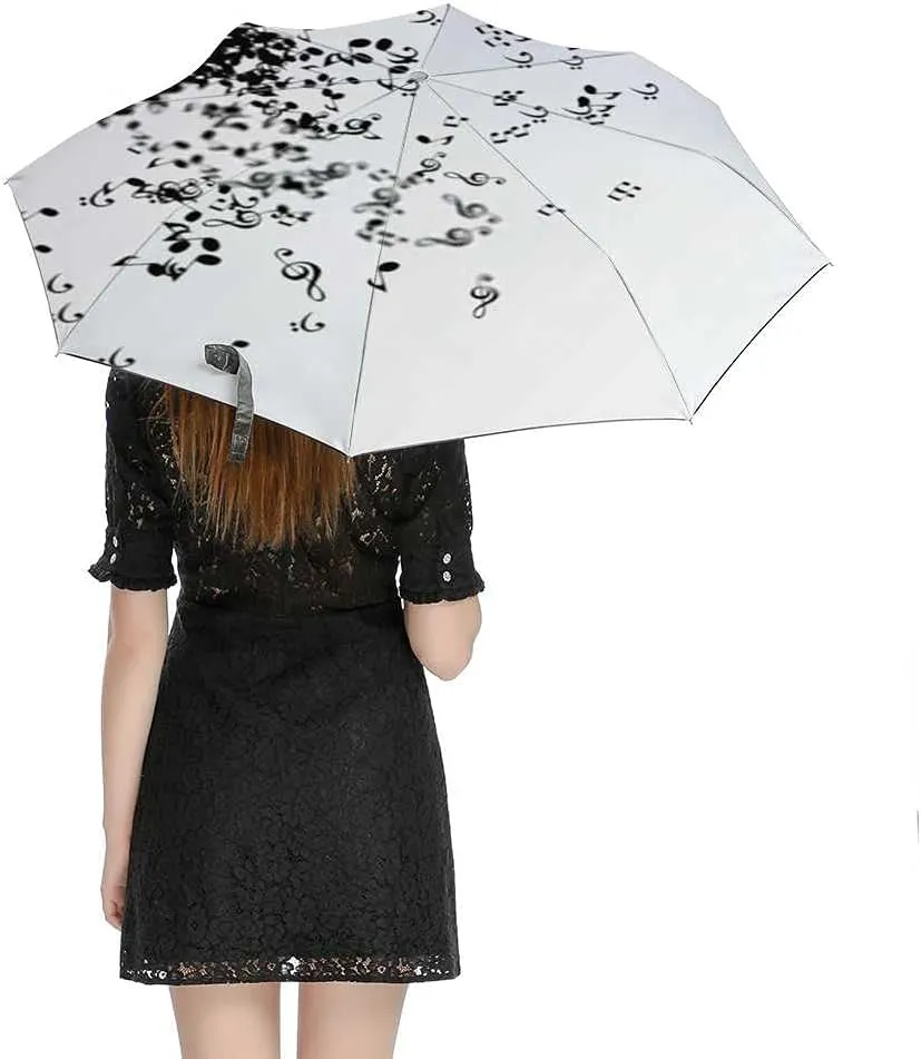 Umbrella Windproof Travel Umbrella Geometric Shapes Linear Compact Rain Umbrellas Golf Umbrella Folding Parasol Automatic Open Close for Men Women