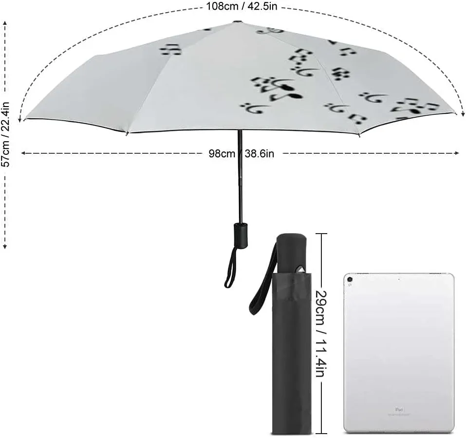 Umbrella Windproof Travel Umbrella Geometric Shapes Linear Compact Rain Umbrellas Golf Umbrella Folding Parasol Automatic Open Close for Men Women