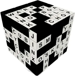 V-Cube Crossword 3 Cube Toy