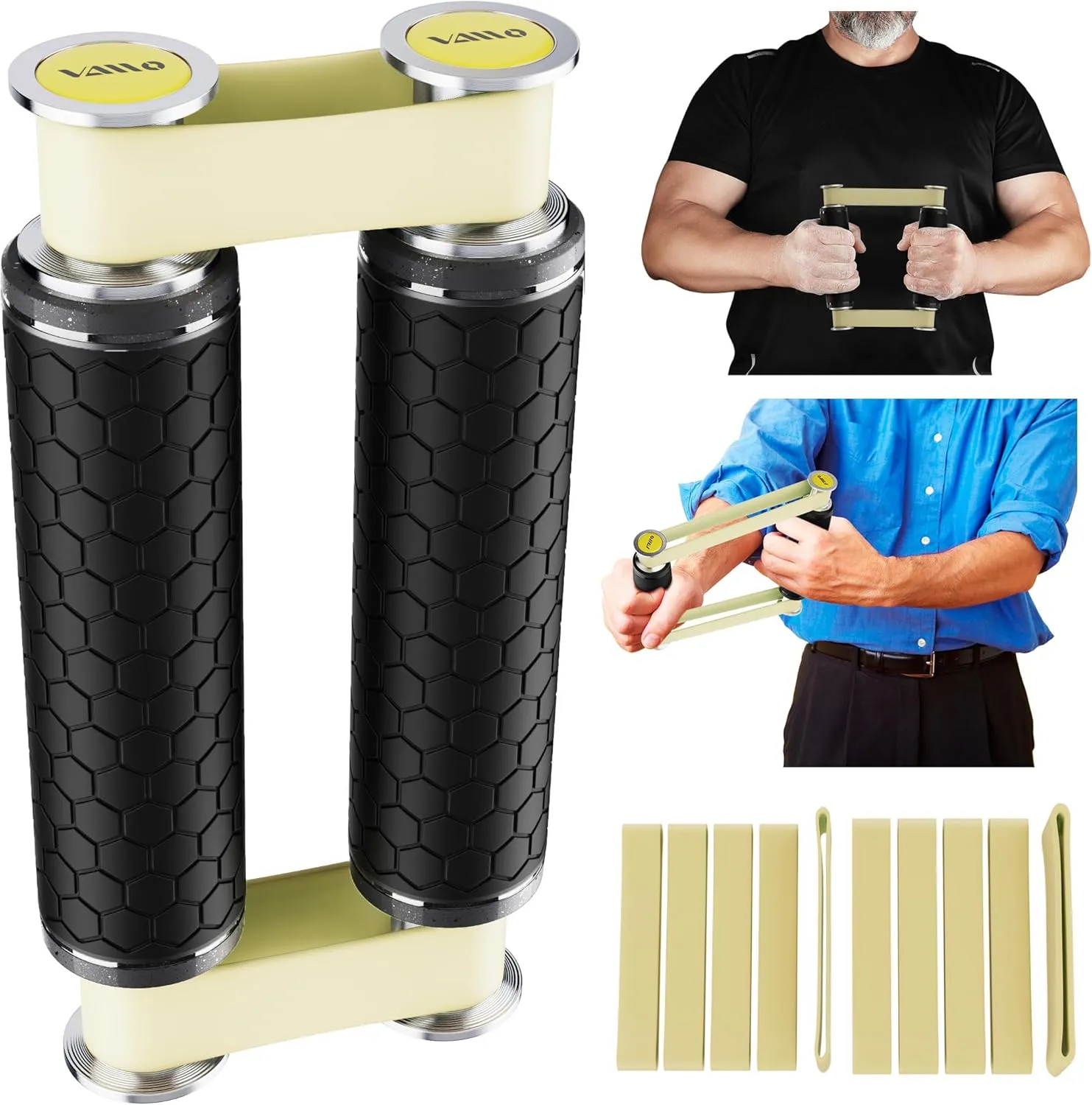 VAIIO rip Stick - Upper Body Workout Equipment,Portable Exercise Equipment,Home Workout Equipment - Upper Body, Shoulder and Joint Rehab - Quick Strength and Resistance Band Training Equipment