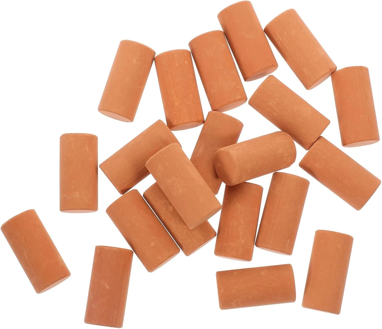 VICASKY 50pcs Miniature Fake Bricks for Landscape Models Realistic for Dollhouse Architecture and Crafting for Table Decor and Creative Projects