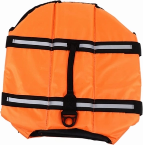 VICASKY Vest for Dogs Reflective Safety Flotation Jacket for Swimming Boating Beach Activities Design with Quick Release Buckles Bright Color