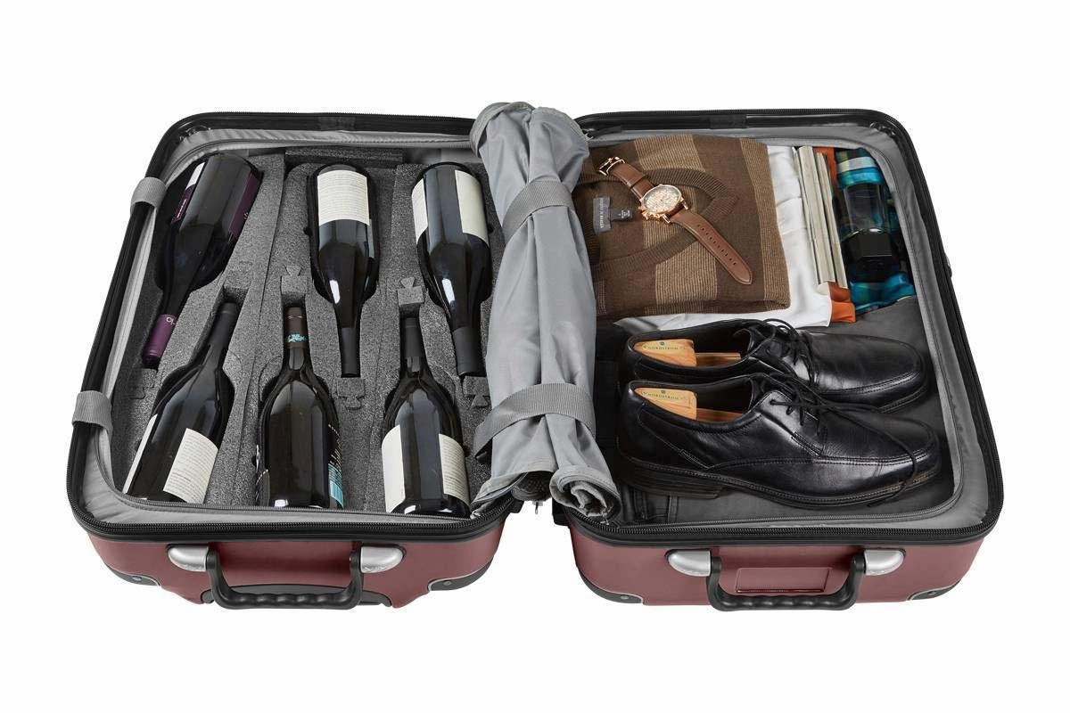 VinGardeValise Grande 05 - 12 Bottle Wine Travel Suitcase