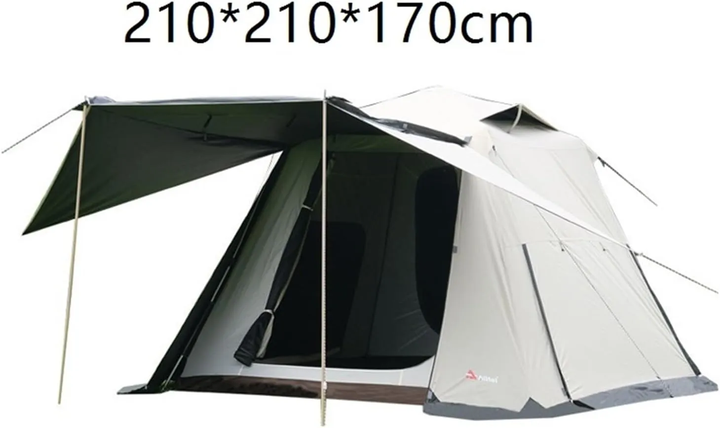 Vinyl Two-in-one Tent Outdoor Canopy Portable Thickened Rainproof Outdoor Camping