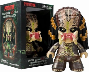 Vinyl Limited Edition 6.5” Unmasked Predator Glow in The Dark SDCC
