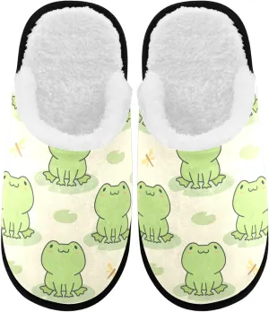 Visesunny Modern Cute Funny House Slippers for Women Men - Unisex Indoor Outdoor