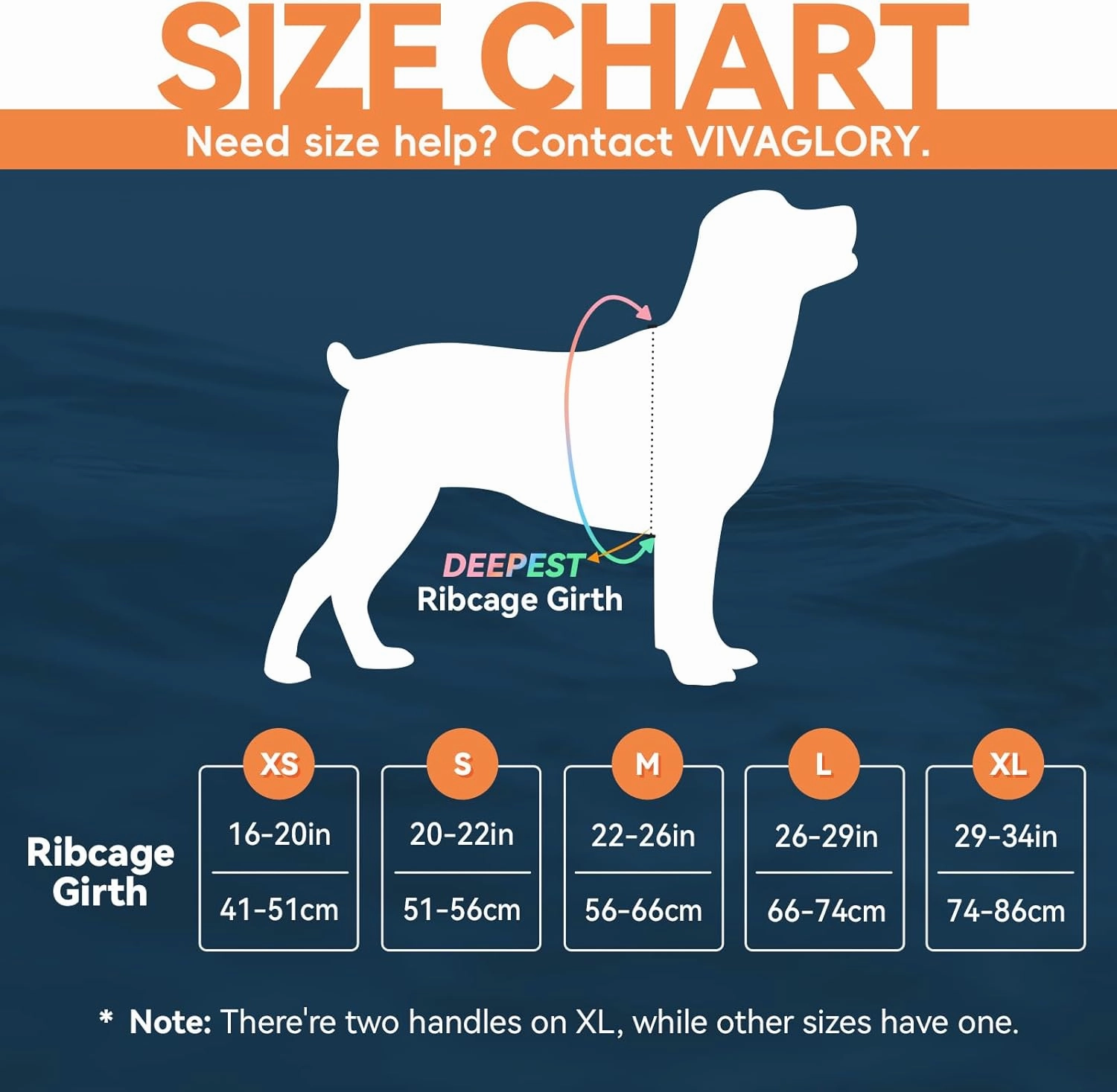 VIVAGLORY Neoprene Dog Life Jacket Dog Life Vest for Boating Hunting & Swimming, Lightweight with Leash Ring, L, Blue