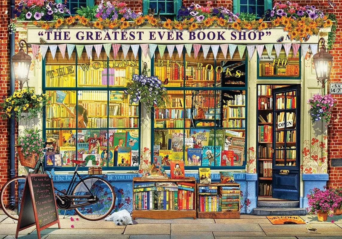 Wasgij Retro Mystery Sunday Lunch 1000 Piece Jigsaw Puzzle Wooden Jigsaw Puzzle Farm Farmhouse Children and Adolescents Educational Training Decompression Resistant Difficult Play Games