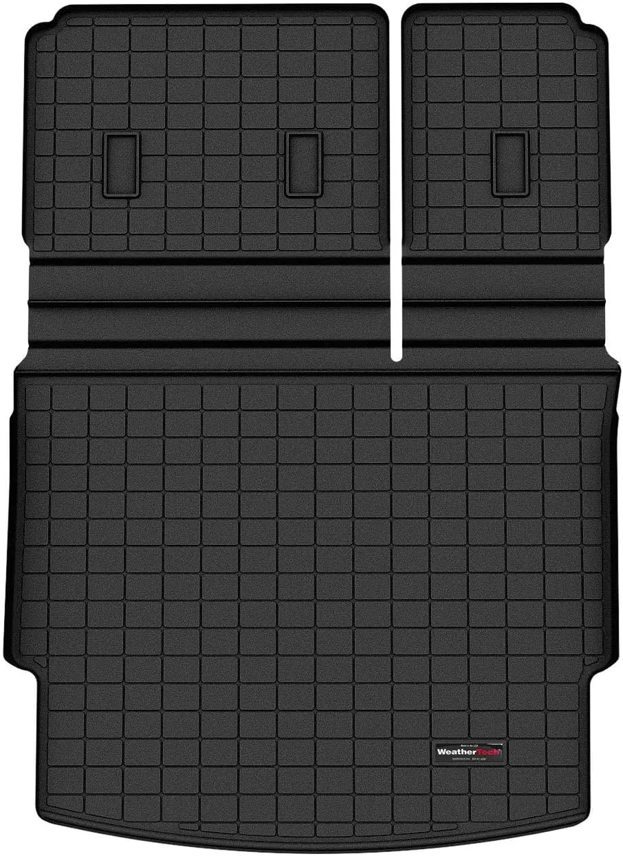 WeatherTech Cargo Trunk Liner for Nissan Rogue - Behind 2nd Row SeatBack (401405) Black