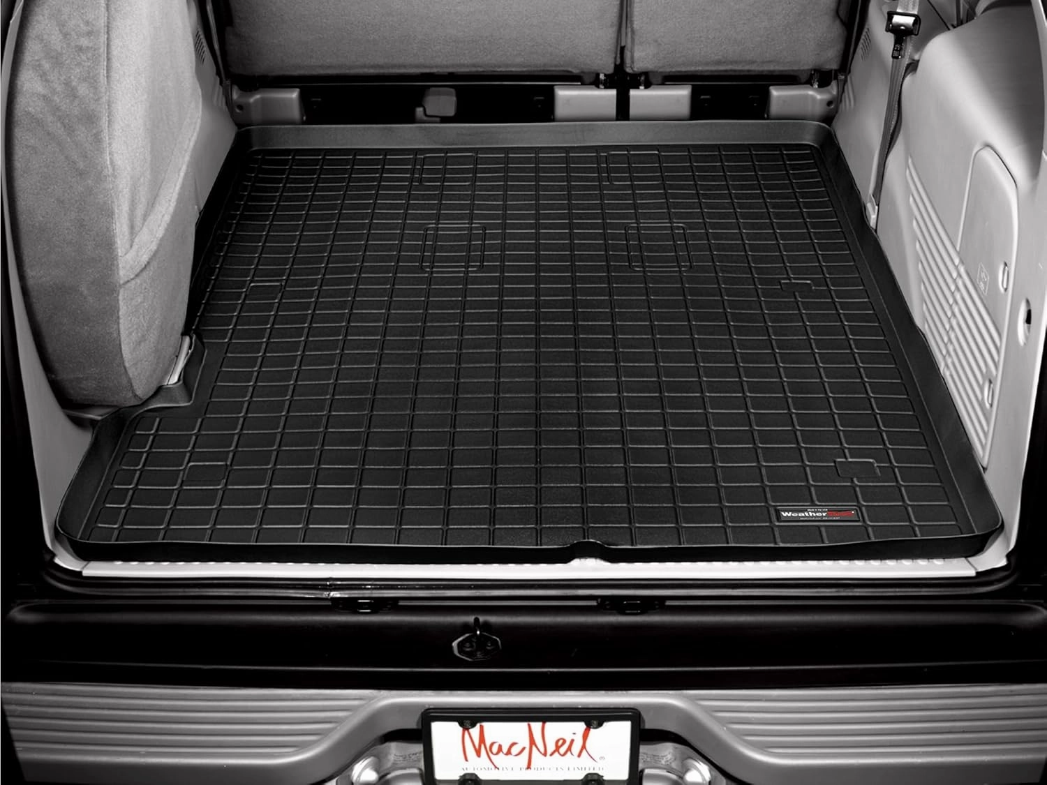 WeatherTech Cargo Trunk Liner for Ford Excursion - Behind 2nd Row (40154) Black