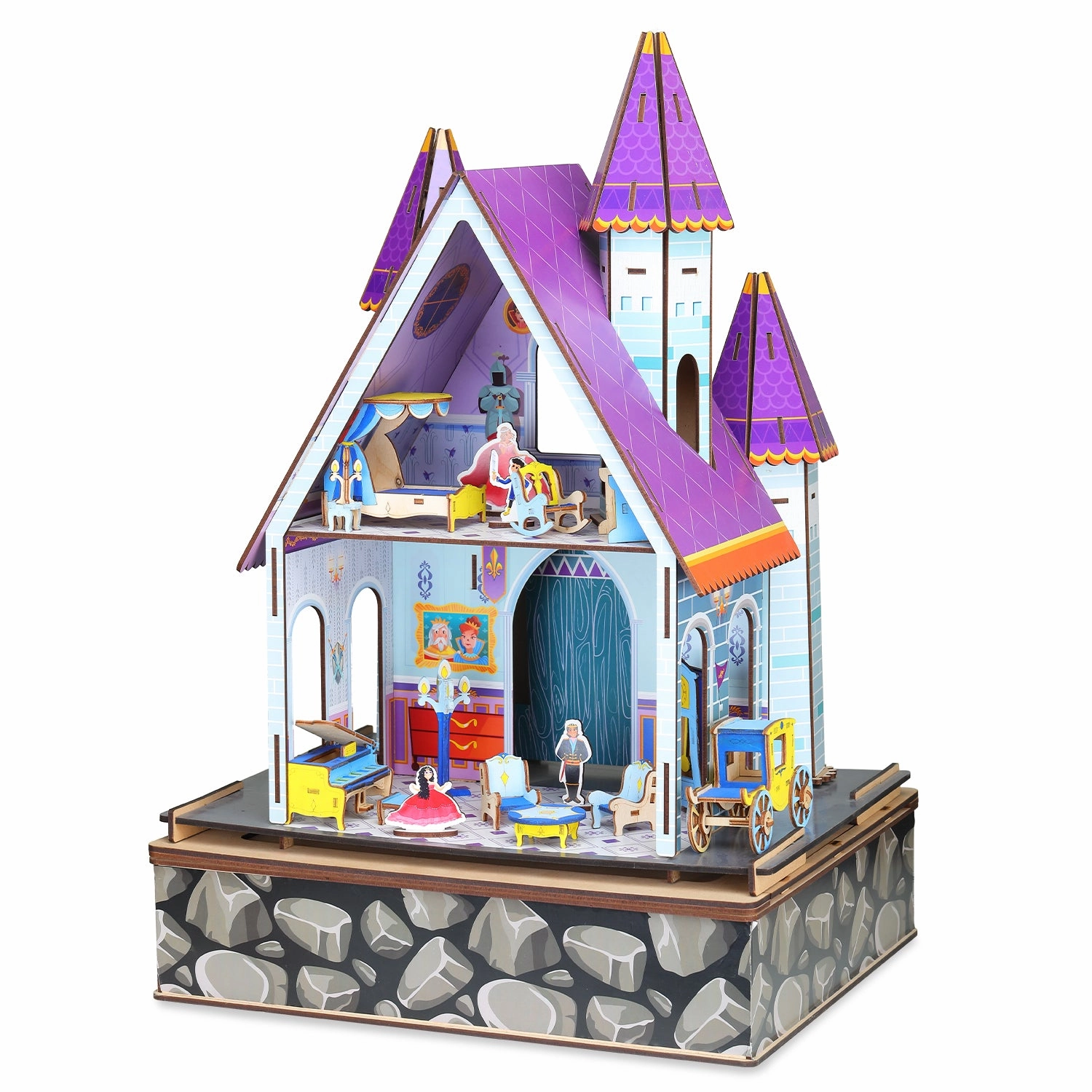 Webby Knightingale Wooden Castle Doll House