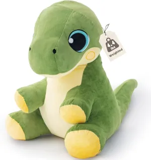 Weighted Dinosaur Stuffed Animal for Boys, Large Dinosaur Plush Toys, Dino Stuffed Animals, Big Weighted Stuffed Animals Gift for Kids, Adults on Birthday Children's Day Christmas(23" 4.4lbs)