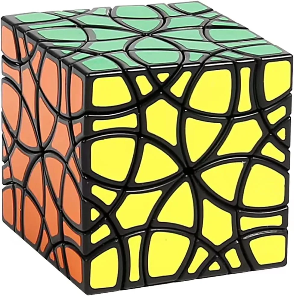 Willking Multi Curve Cube Andromeda Cube Irregular Petal Magic Puzzle Cube Professional Eduational Toy for Children Adult