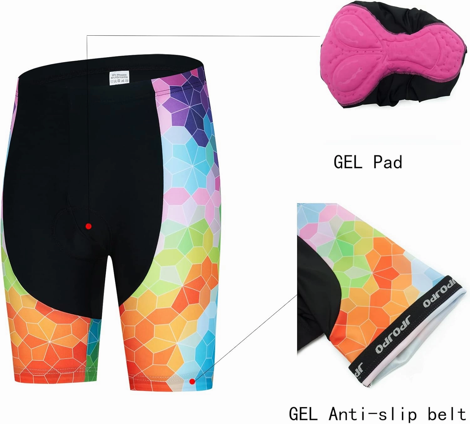 Womens Cycling Jersey Set, Summer Short Sleeve Ladies Mountain Bike Shirt and Shorts Kit MTB Suit Bicycle Clothes